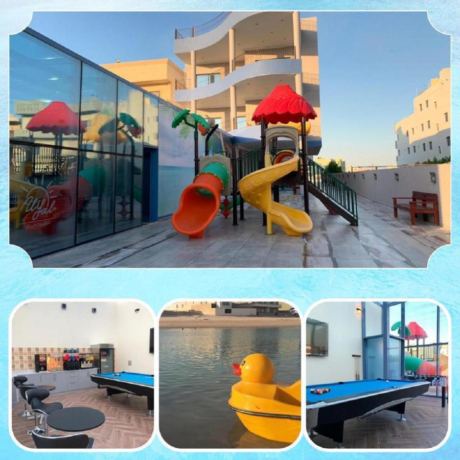 منتجع اليال Alyal Resort Al Khiran Luaran gambar